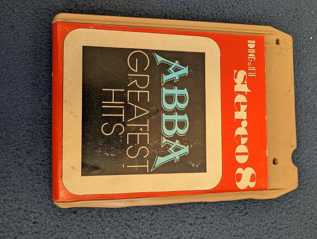 8 track band Abba, Gebruikt, 1 bandje, Ophalen of Verzenden, Voorbespeeld