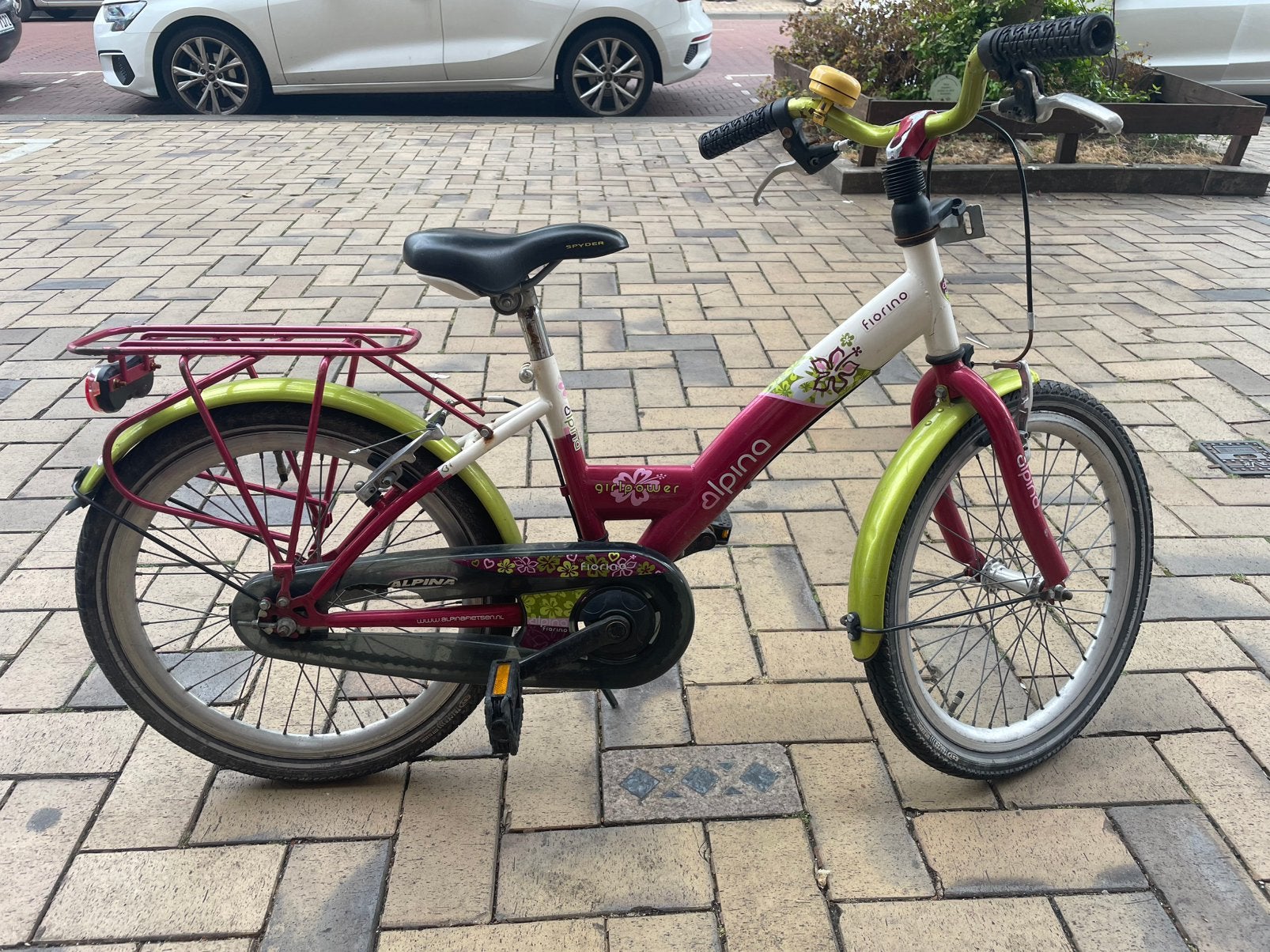 Kinderfiets 20 inch met terugtraprem, Ophalen, Gebruikt, Terugtraprem, 16 tot 20 inch