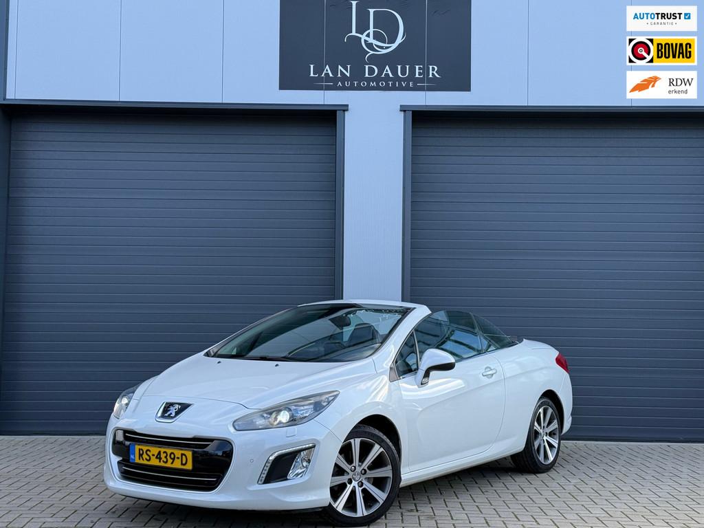 Peugeot 308 CC 1.6 THP / LEDER / AUTOMAAT / Parelmoerwit, Auto's, Euro 5, Gebruikt, Leder, Bedrijf