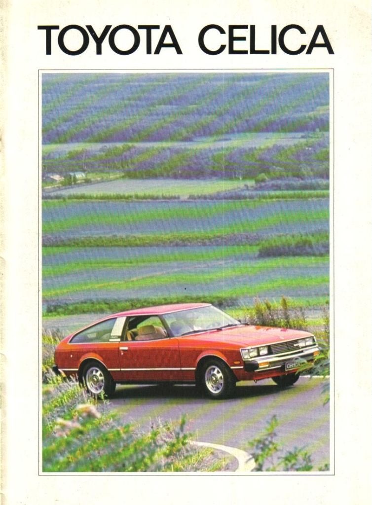 Brochure Toyota Celica 1980, Ophalen of Verzenden, Gelezen, Toyota