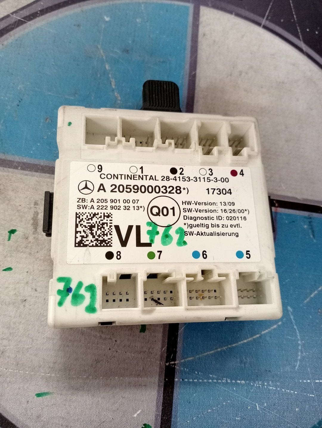 C-KLASSE W205 SAM MODULE RELAIS VOORPORTIER LI A2059000328, Gebruikt, -, Ophalen of Verzenden, -
