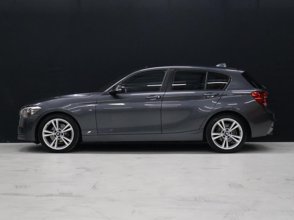 BMW 1-serie 116i M Sport [SCHUIFDAK, TREKHAAK, SPORTSTOELEN,, Gebruikt, 4 cilinders, 650 kg, 17 km/l