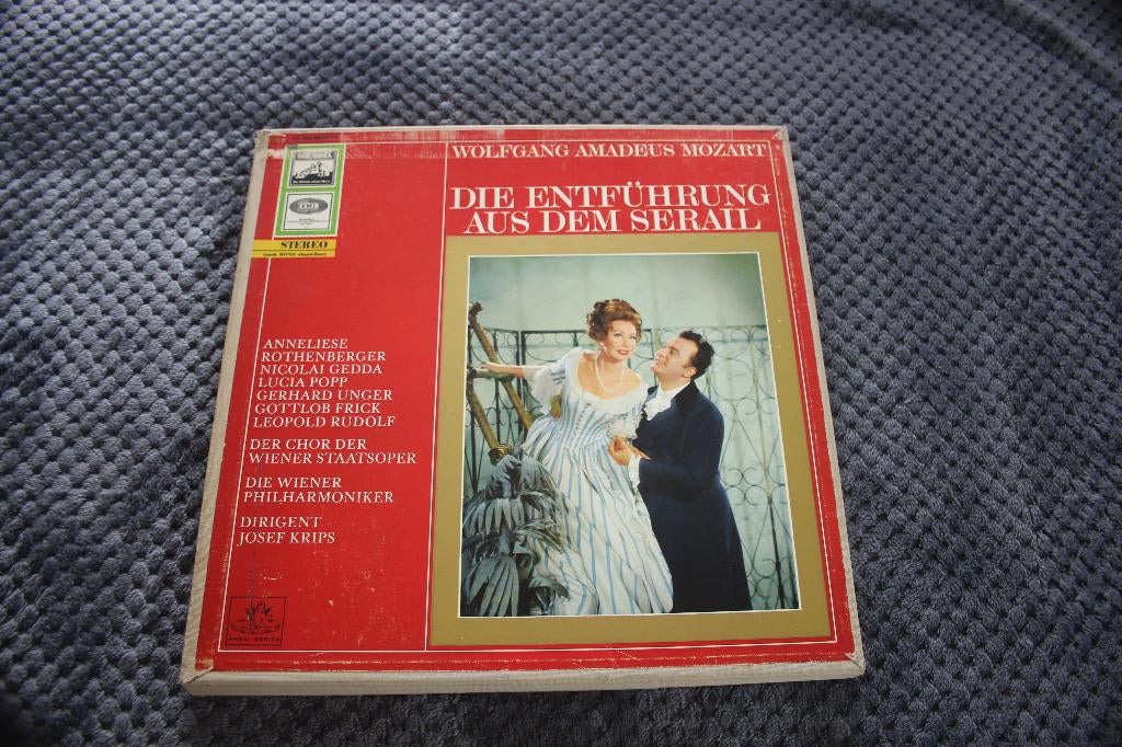 Mozart vinyl jaren 50-70, Gebruikt, Ophalen of Verzenden, Classicisme, Opera of Operette