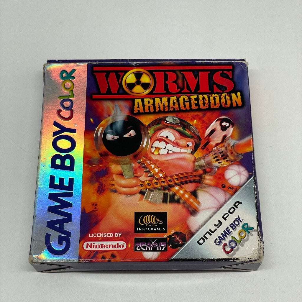 Worms Armageddon Gameboy Color, Avontuur en Actie, ., 1 speler, Ophalen of Verzenden