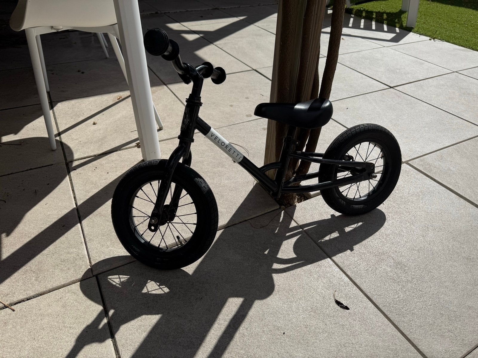 Veloretti Tricycle loopfiets zwart, Ophalen, Gebruikt, Loopfiets
