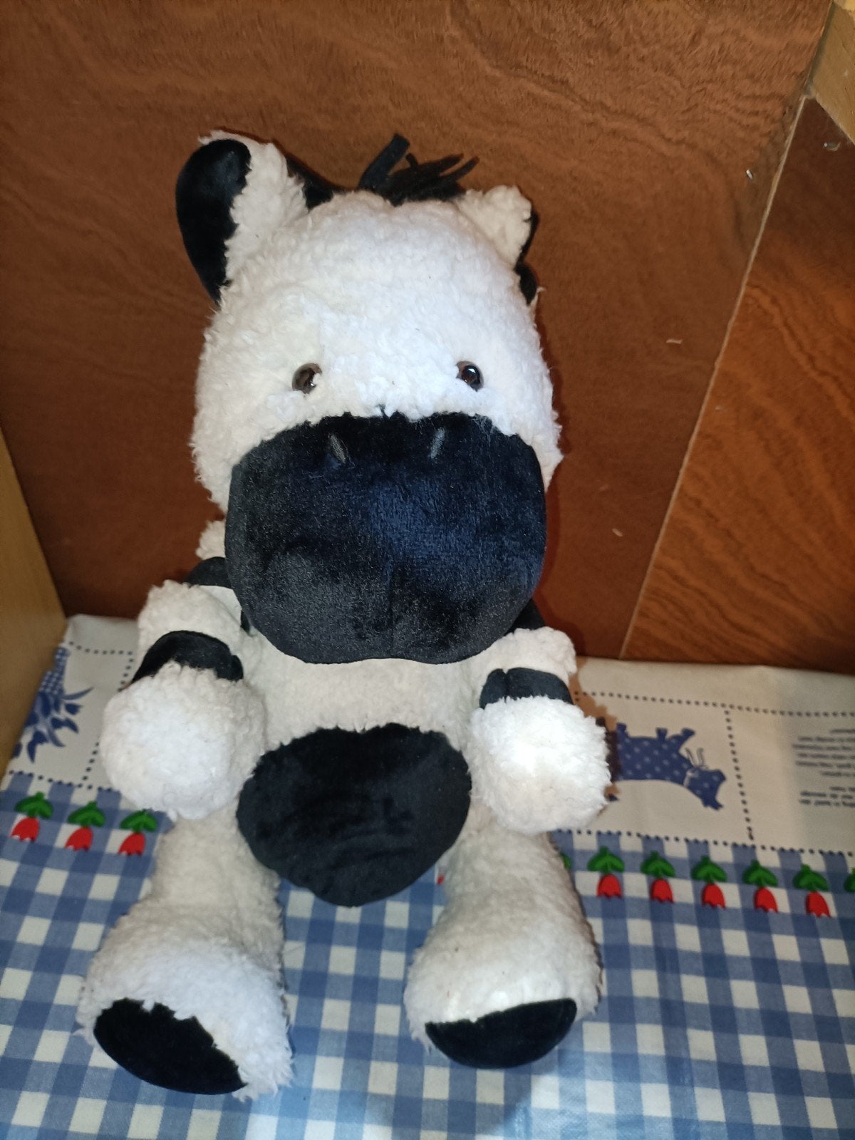Hema zebra knuffel 37 cm groot, Ophalen of Verzenden, Zo goed als nieuw, Overige typen
