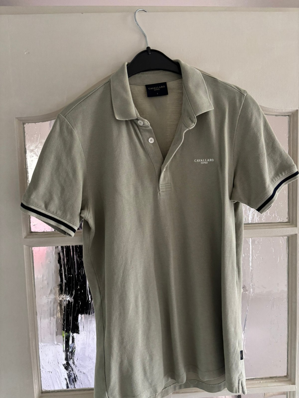 Cavallaro polo maat S groen, Ophalen of Verzenden, Zo goed als nieuw, Maat 46 (S) of kleiner, Groen