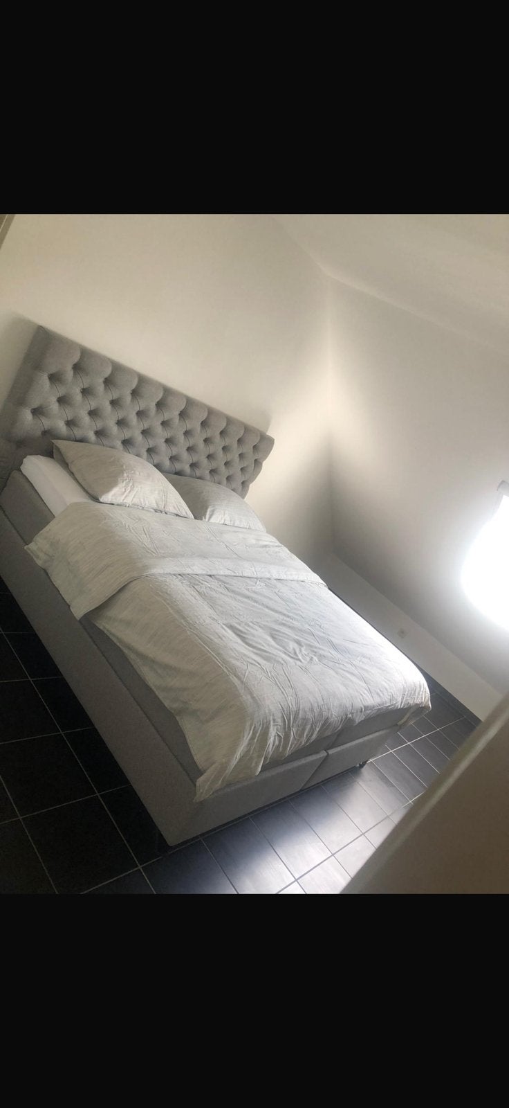 Swiss sense boxspring, Ophalen, Gebruikt, Tweepersoons, 180 cm