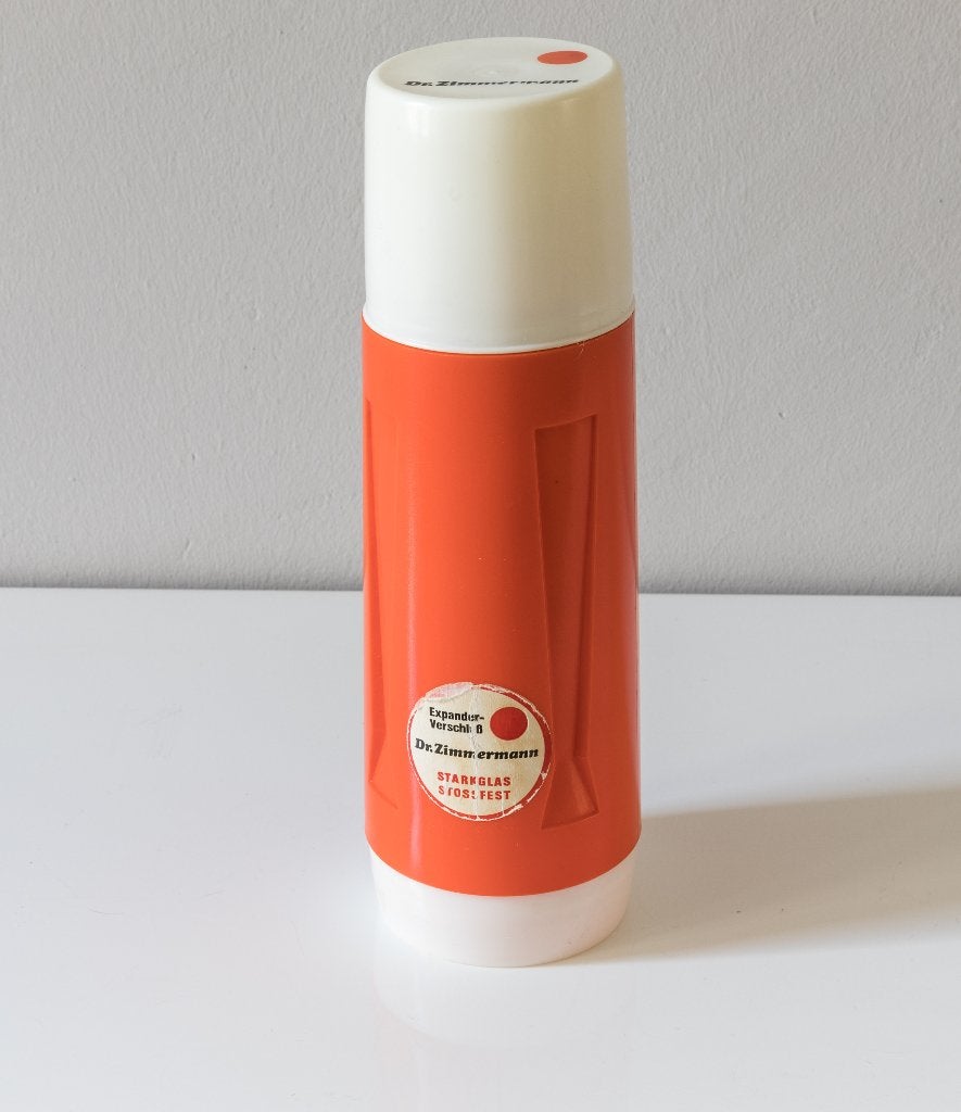 Zeer fraaie Dr. Zimmermann vintage thermoskan ZGAN, Overige typen, Ophalen of Verzenden, Zo goed als nieuw, Overige materialen