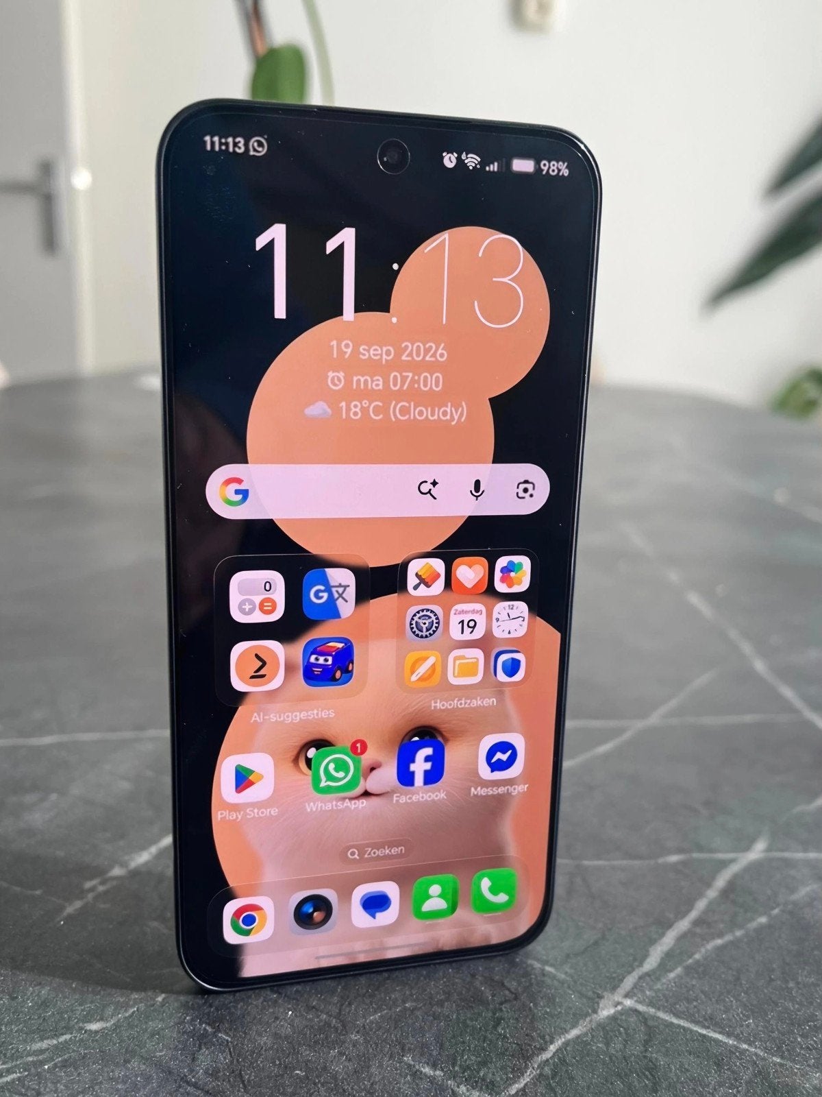 Honor 400 5G - 512 GB opslag, 12 GB RAM, Ophalen, Zo goed als nieuw, Telefoonhanger of Accessoire