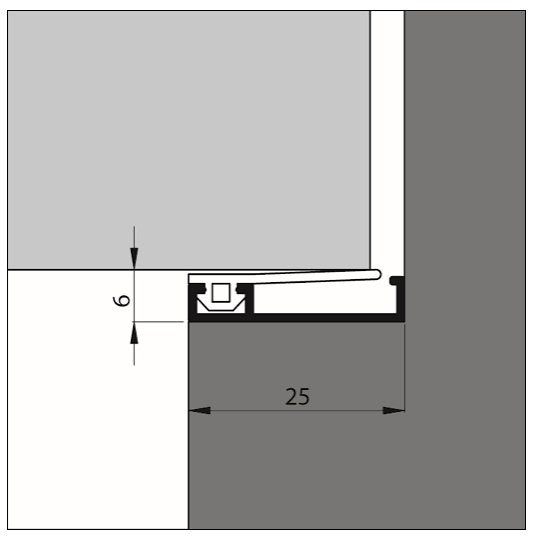 Ellen AIB 3N 25 tochtstrip, Overige materialen, Zo goed als nieuw, 15 m² of meer, Ophalen