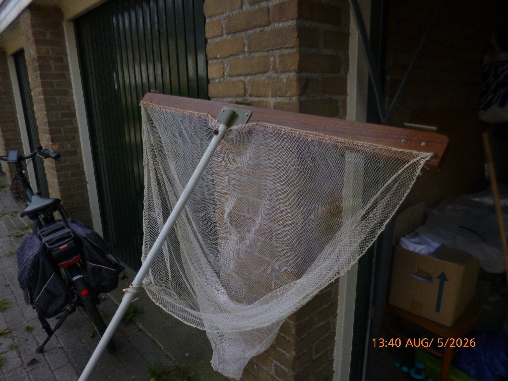 Garnalen net, Watersport en Boten, Ophalen, Zo goed als nieuw, Net of Fuik