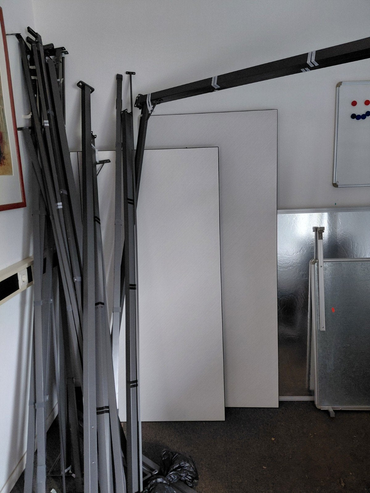 vergader- kantoor-tafel, Huis en Inrichting, Tafels | Eettafels, Ophalen, Gebruikt