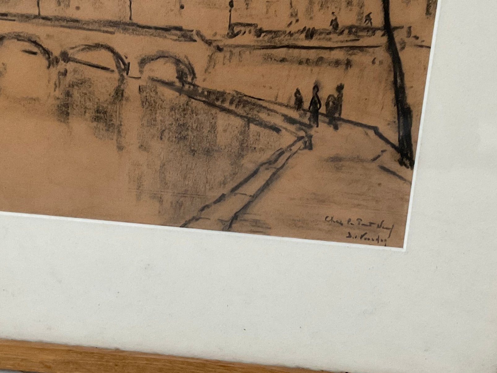 Tekening Parijs Barend van Voorden, Verzenden