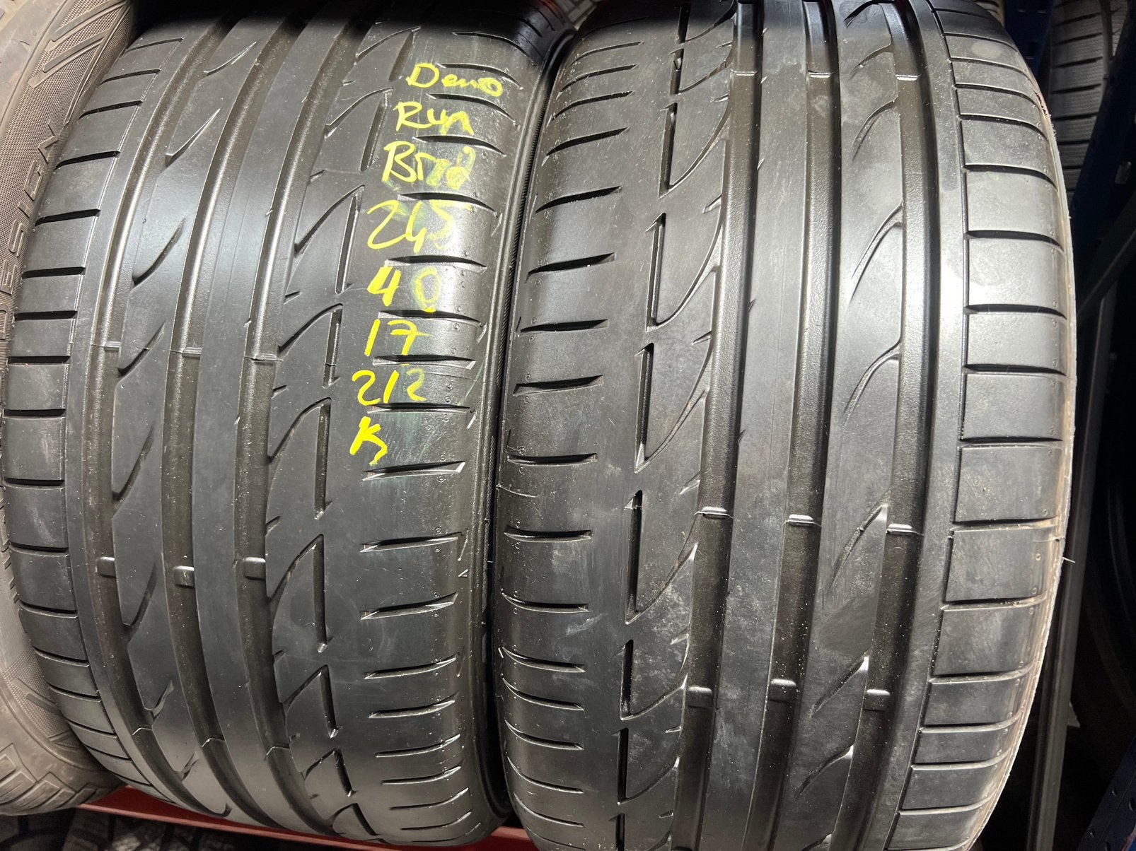 Brıdstone Potenza S001(Nıeuwe)245/40/17(91W), Ophalen, 245 mm, Nieuw, 17 inch