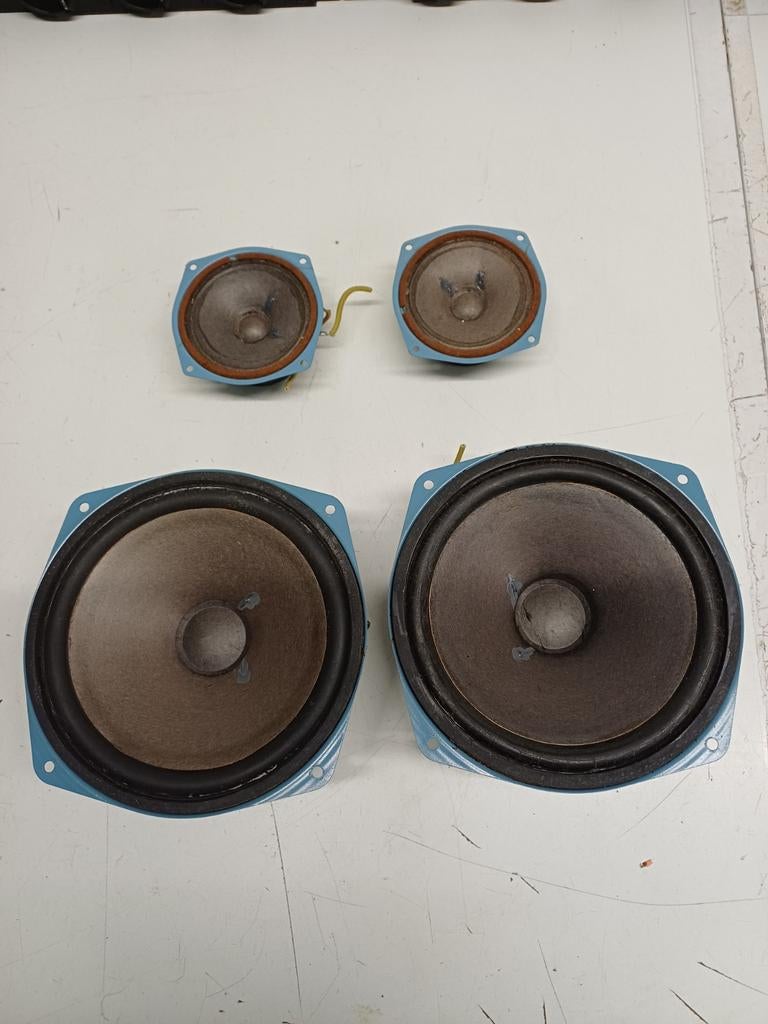 Tesla losse speakers: 2x ARN 567 (10W) en 2x ARV 161 (5W), Overige merken, Gebruikt, Overige typen, Ophalen of Verzenden