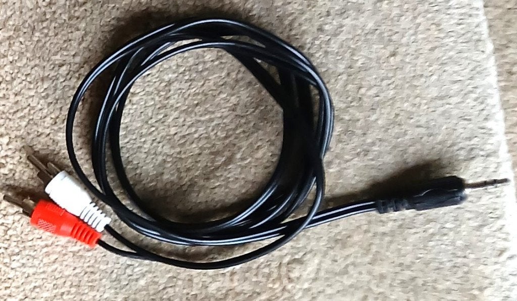 Audio kabel, Ophalen, Zo goed als nieuw, Minder dan 2 meter, Overige kabels