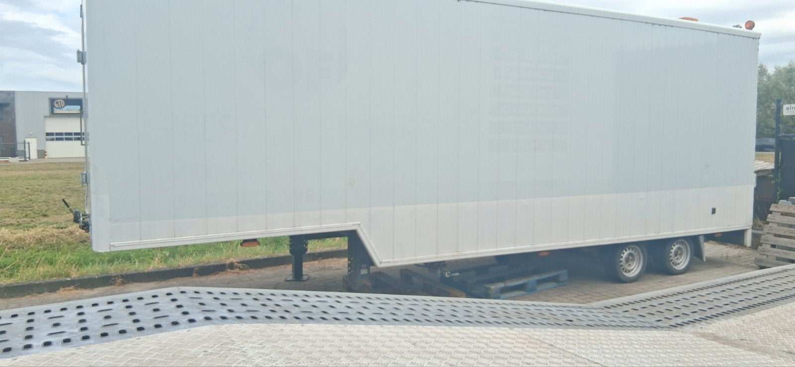 Auto transport be trailer , dichte trailer voor excl vervoer, Auto diversen, Aanhangers en Bagagewagens, Ophalen