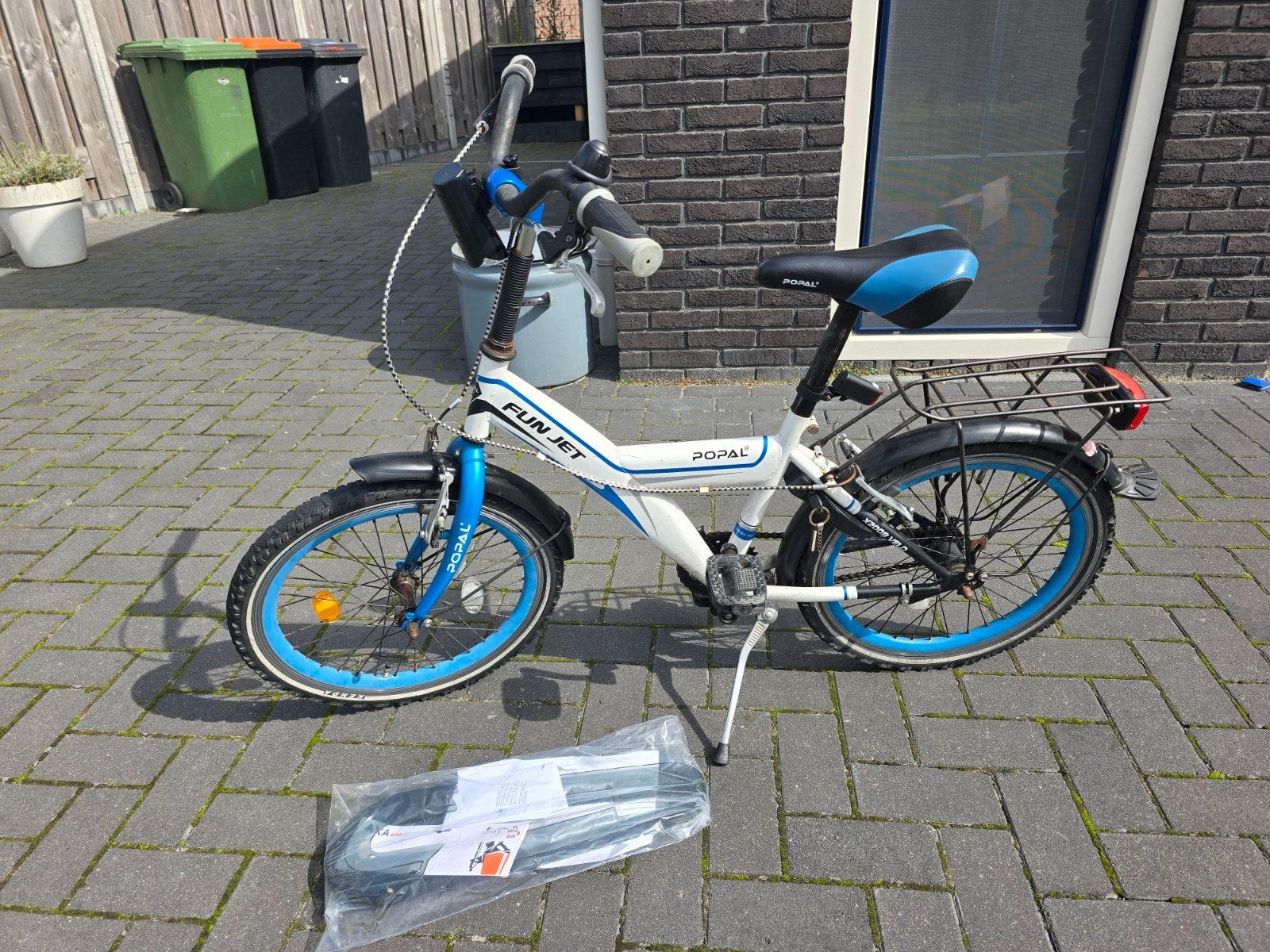 Popal jongensfiets 22 inch, Ophalen, Gebruikt, Overige merken