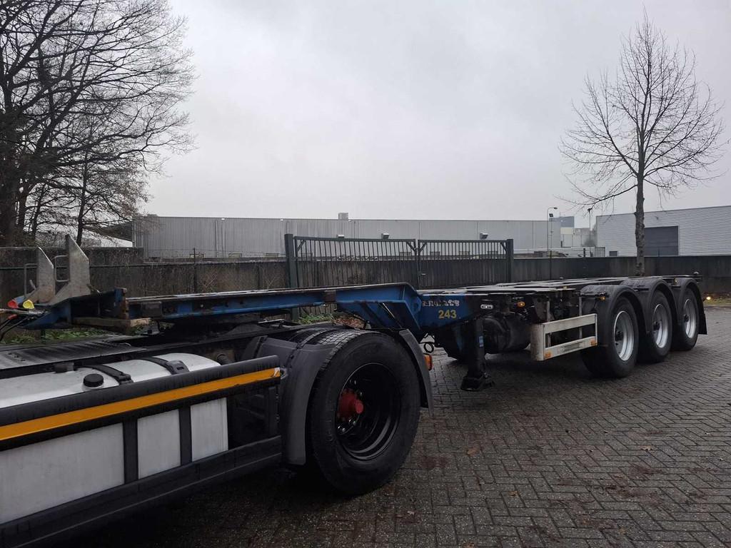 2007 Pacton TXC343 Oplegger, Auto's, Overige brandstoffen, Origineel Nederlands, Bedrijf, Aanhangers en Opleggers