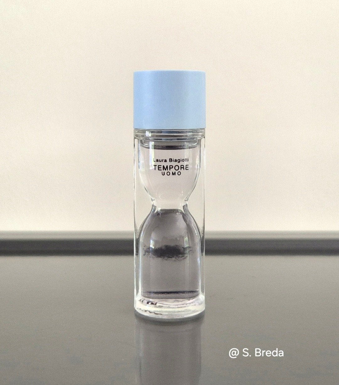 Laura Biagiotti - Tempore Uomo - discontinued miniatuur, Ophalen of Verzenden, Zo goed als nieuw, Miniatuur, Gevuld