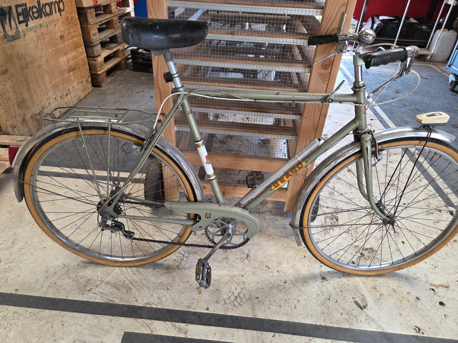 Nostalgische Vintage fiets., Ophalen, Velgrem, Peugeot, Jaren '40