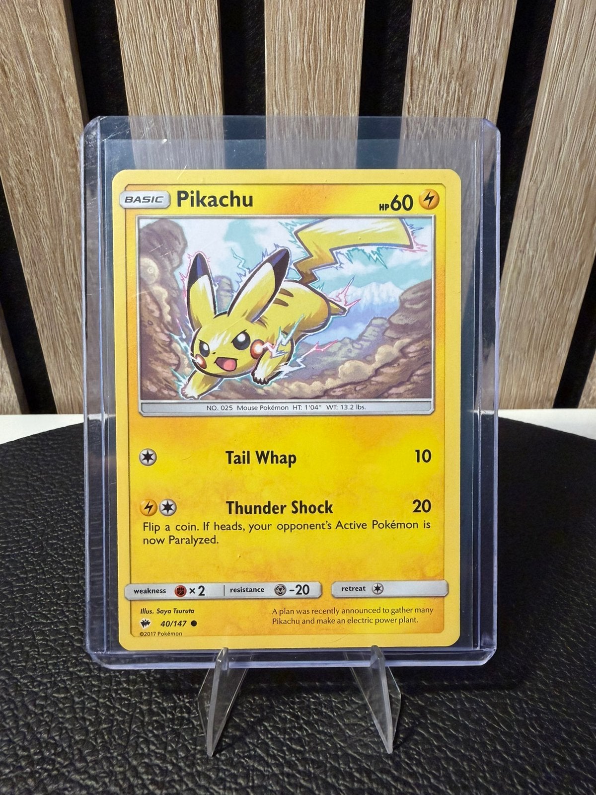 Pikachu 40/147 (Burning Shadows), Hobby en Vrije tijd, Verzamelkaartspellen | Pokémon, Ophalen of Verzenden, Nieuw, Losse kaart