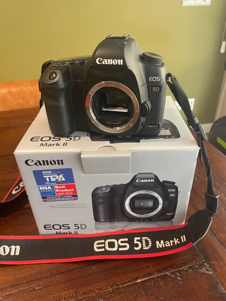 canon Body  EOS  5D Mark II, Spiegelreflex, Canon, Ophalen of Verzenden, Zo goed als nieuw