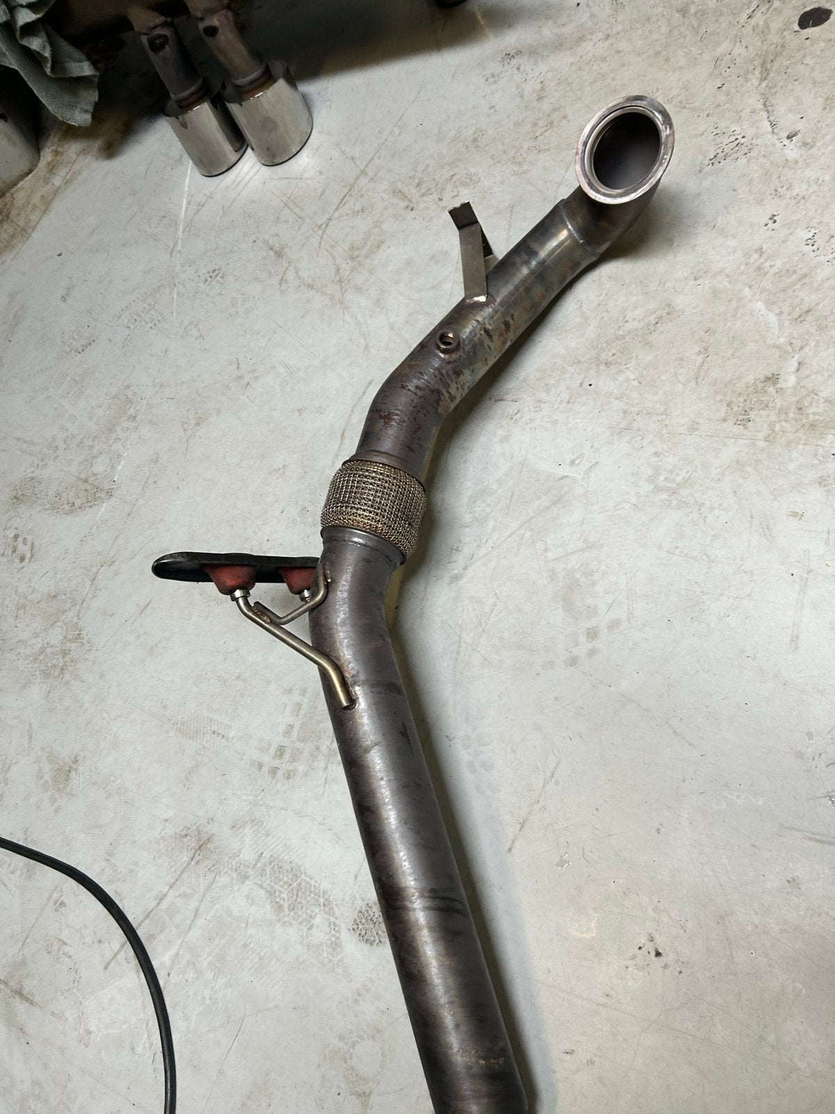 Golf 7 GTI Catless Downpipe, Auto-onderdelen, Ophalen of Verzenden, Gebruikt, Volkswagen
