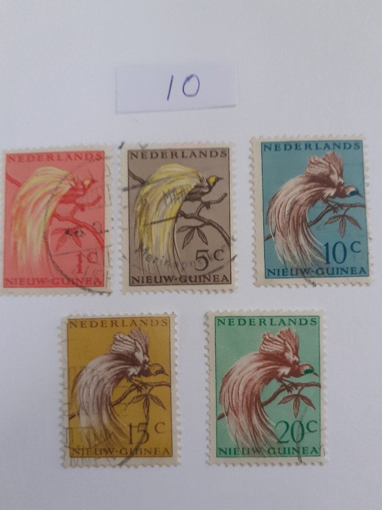 Ned Nieuw Guinea, Verzenden, Gestempeld, Zuidoost-Azië