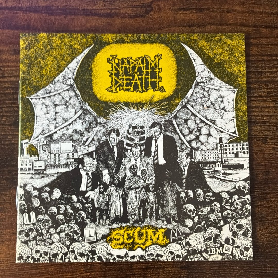 CD Napalm Death - Scum, Gebruikt, Inclusief doosje, Grindcore, Ophalen of Verzenden