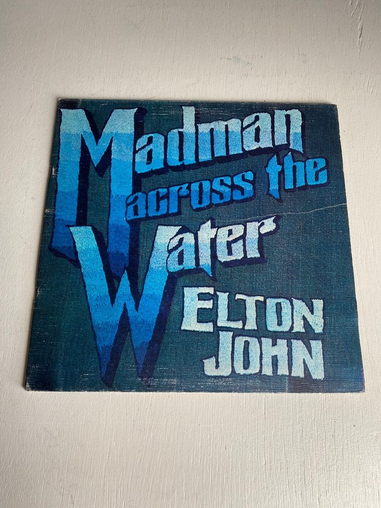 Elton John - Madman Across The Water LP, LP, Ophalen of Verzenden, Zo goed als nieuw, 12 inch