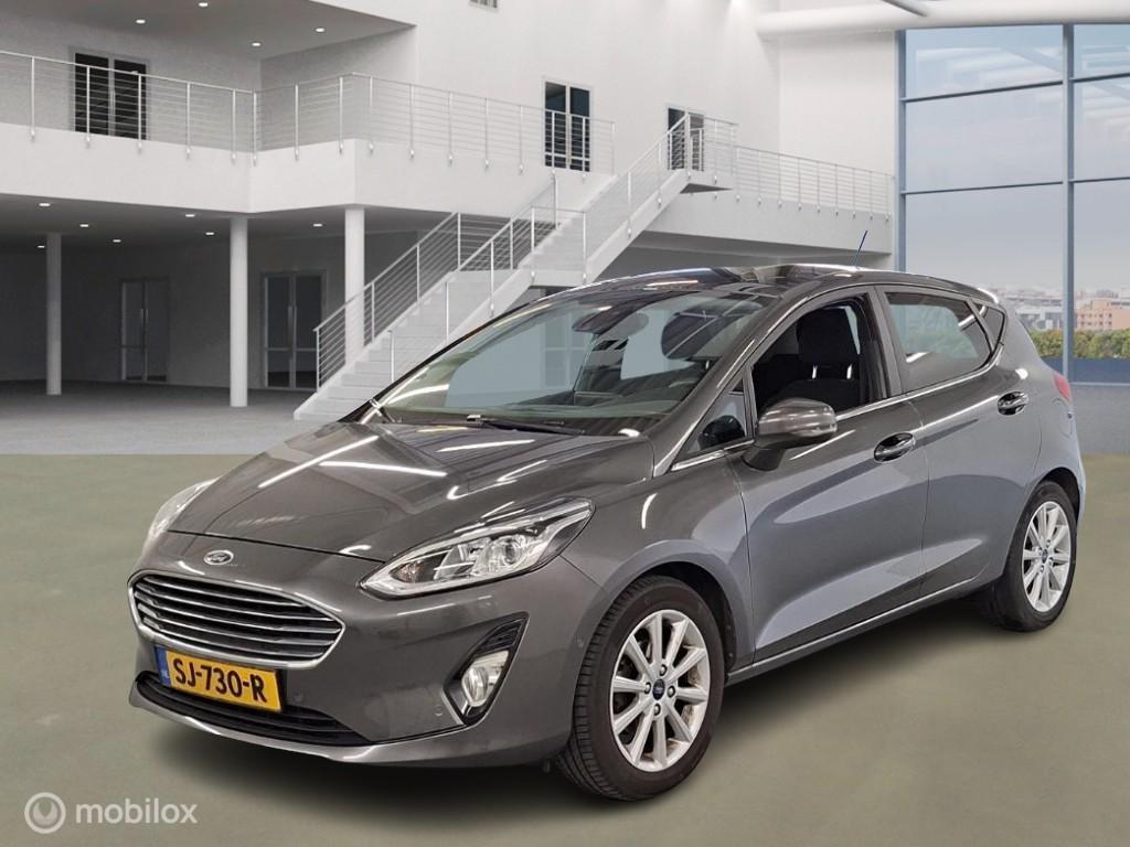 Ford Fiesta 1.5 TDCi Titanium Navigatie Camera Super zuinig!, Voorwielaandrijving, Gebruikt, 4 cilinders, Origineel Nederlands