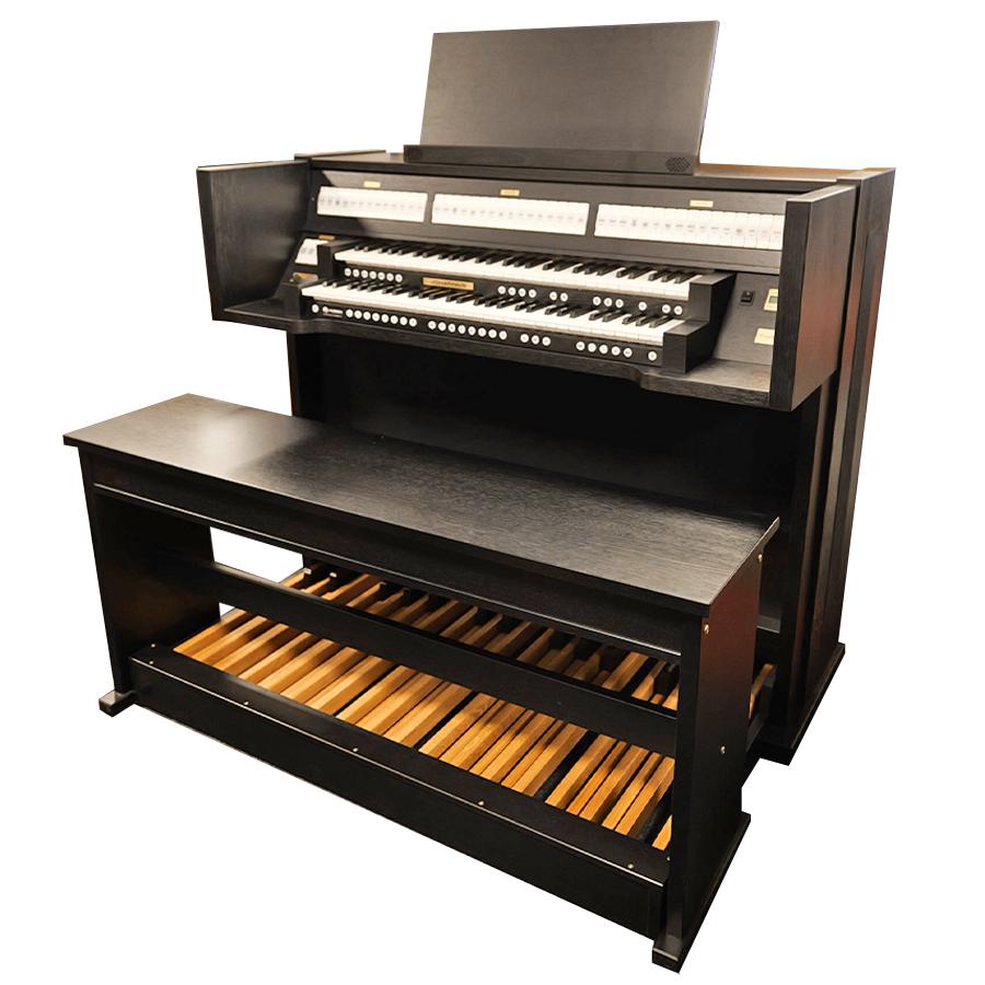 Johannus Vivaldi 250 Zwart Occasion, 2 klavieren, Johannus, Ophalen of Verzenden, Orgel