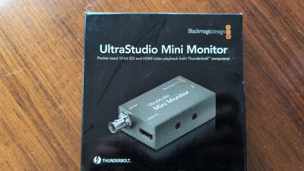 Blackmagic Ultrastudio Mini Monitor, Computers en Software, Capture cards, Ophalen of Verzenden, Zo goed als nieuw