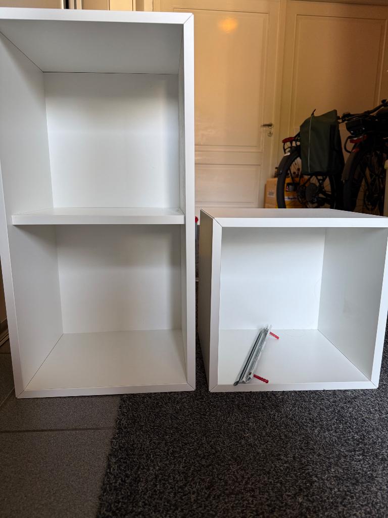Muurkasten hangend (merk Ikea Eket), Huis en Inrichting, Kasten | Televisiemeubels, Overige materialen, Minder dan 50 cm, Ophalen of Verzenden