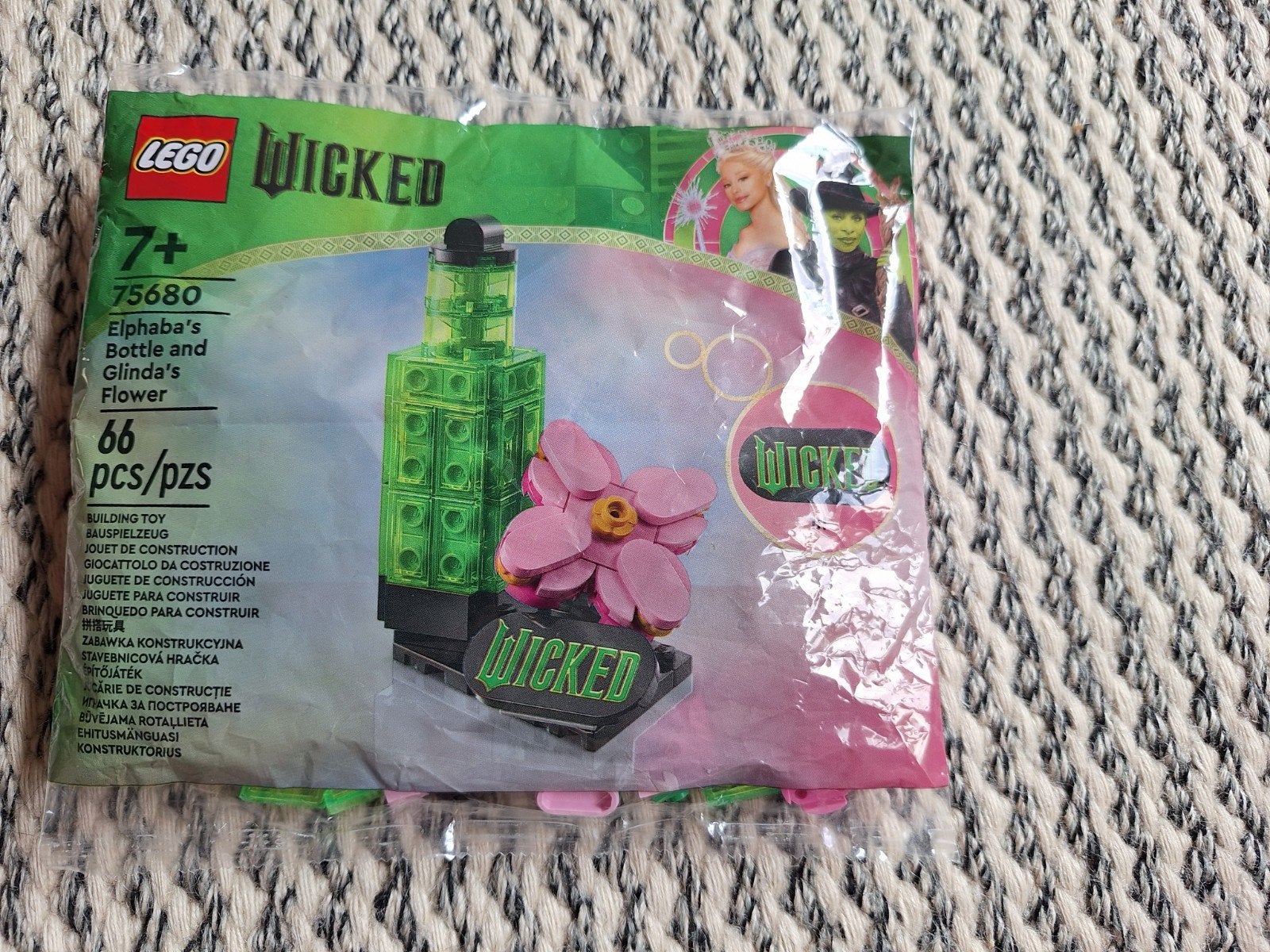 LEGO Wicked Elphaba's Bottle and Glinda's Flower, Ophalen of Verzenden, Nieuw