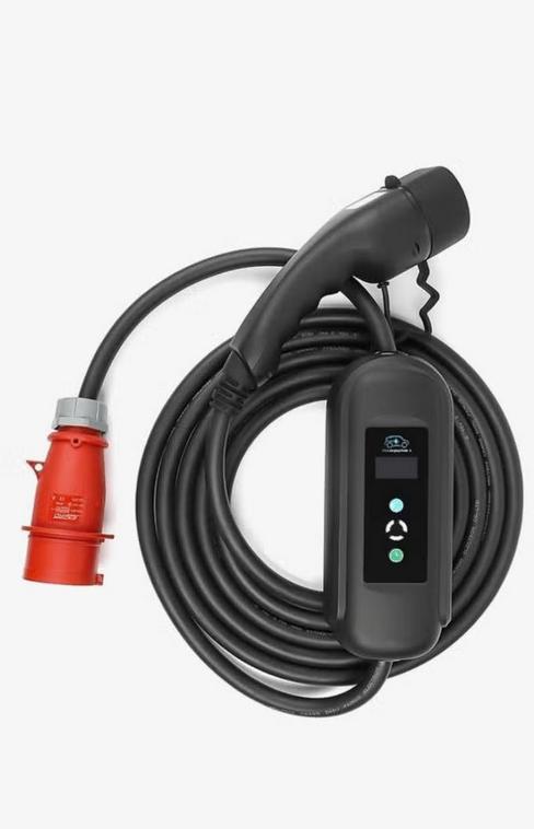 Mobile lader 16amp 11kw laadkabel, Ophalen, Gebruikt, Laadpaal en Laadkabel