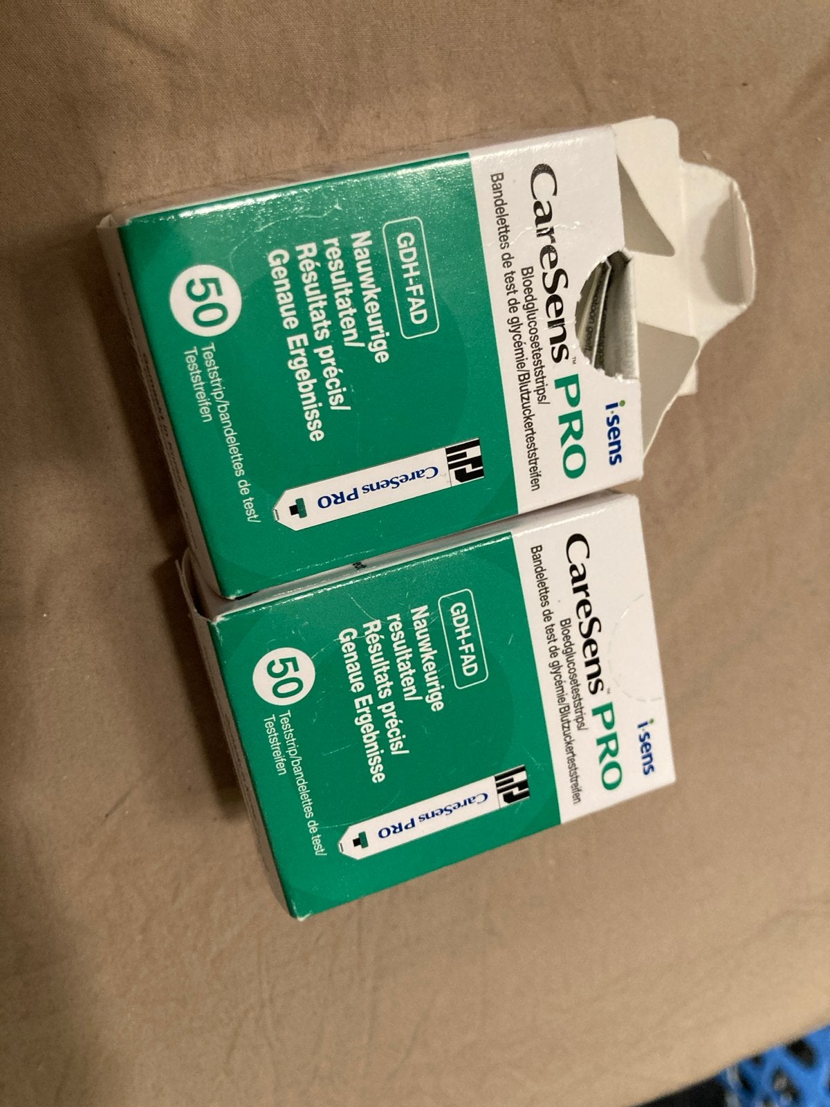CareSens PRO Bloedglucose Teststrips (2x50 stuks), Ophalen of Verzenden, Nieuw, Overige typen