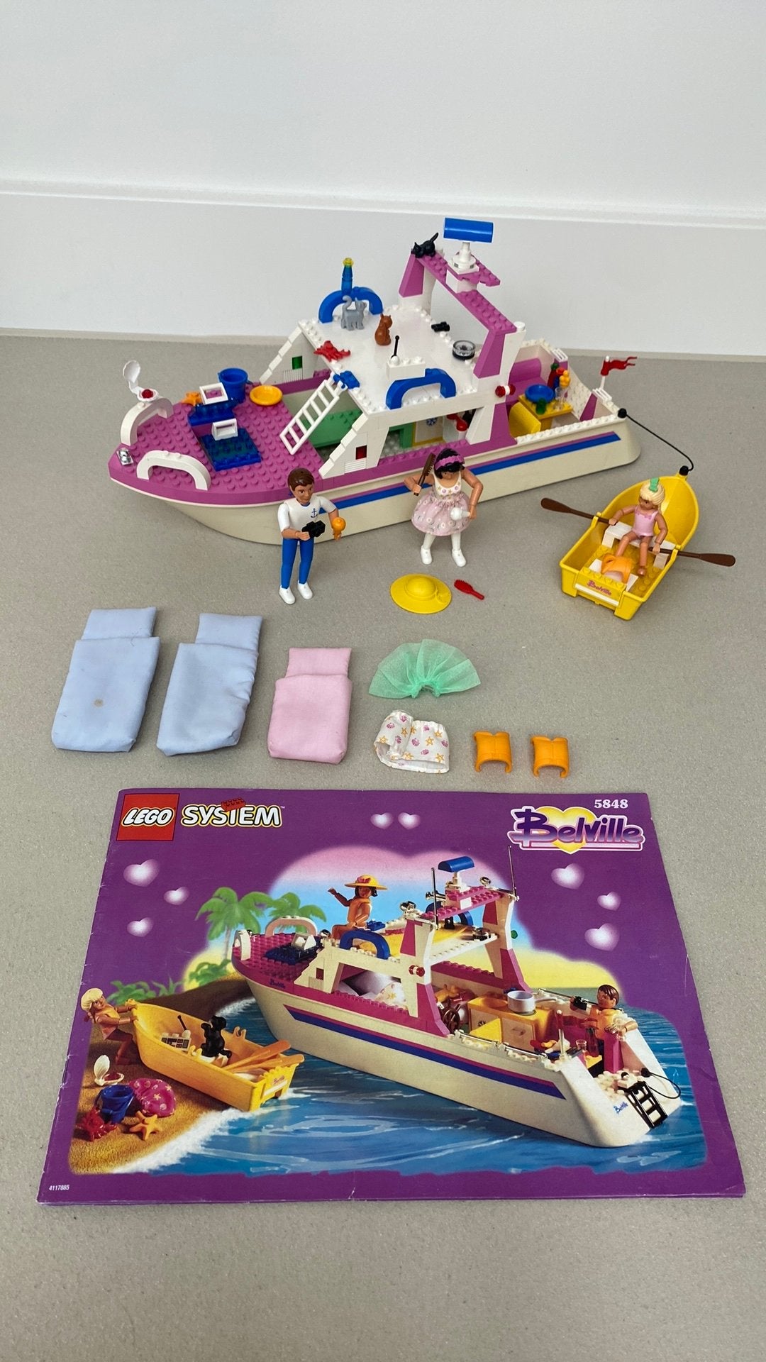 Lego 5848 System Belville Boot, Kinderen en Baby's, Ophalen of Verzenden, Zo goed als nieuw