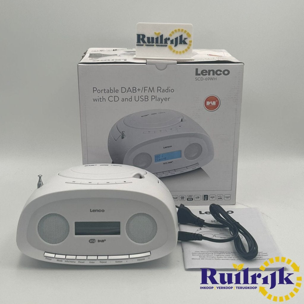 Lenco Portable DAB+/FM Radio with CD and USB Player - Nieuw, Audio, Tv en Foto, Radio's, Flex Ltd., Nieuw, https://flex.com/contact-us
