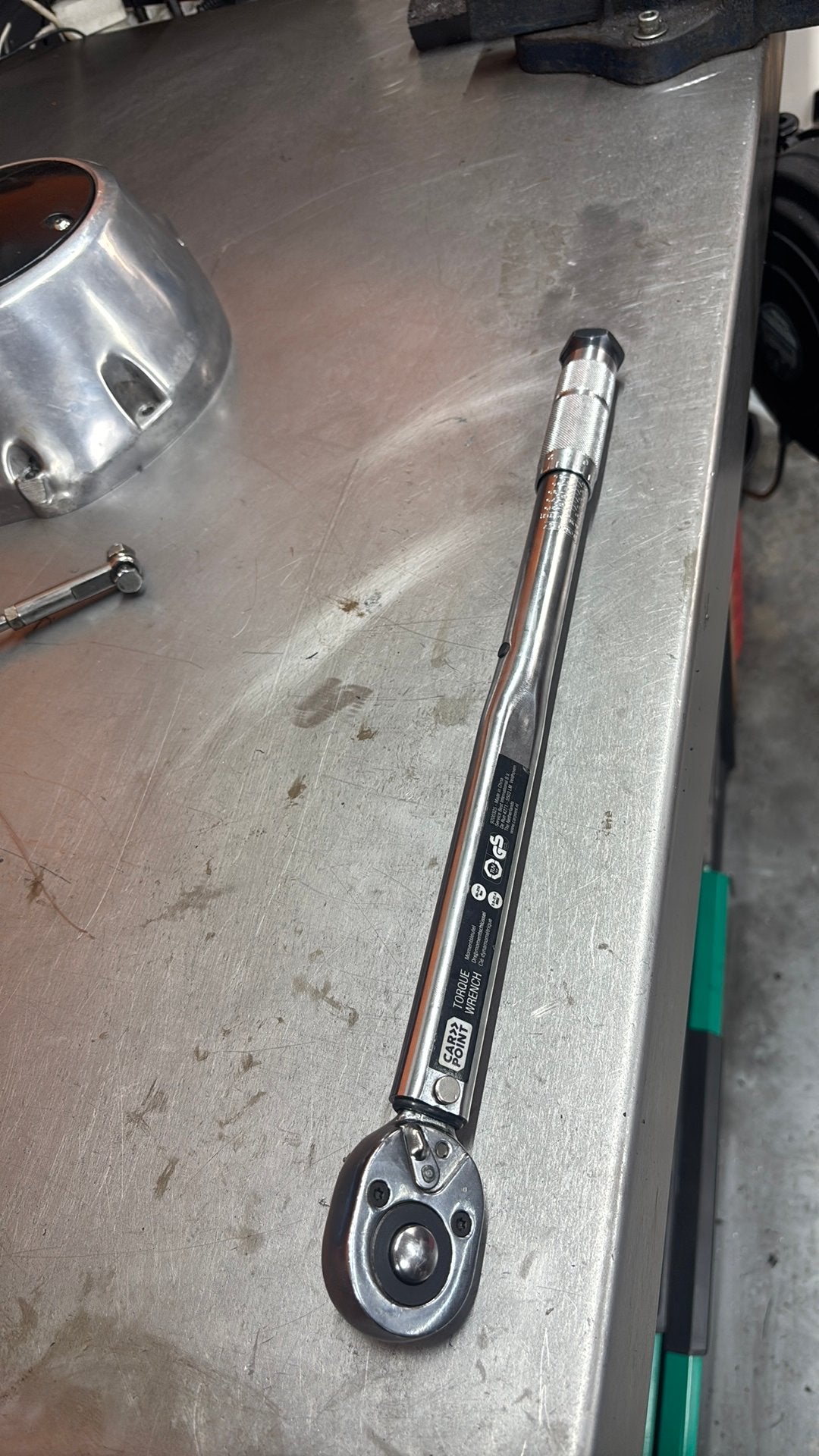 Te koop momentsleutel car point., Doe-het-zelf en Verbouw, Gereedschap | Handgereedschap, Gebruikt, Car point, Ophalen of Verzenden