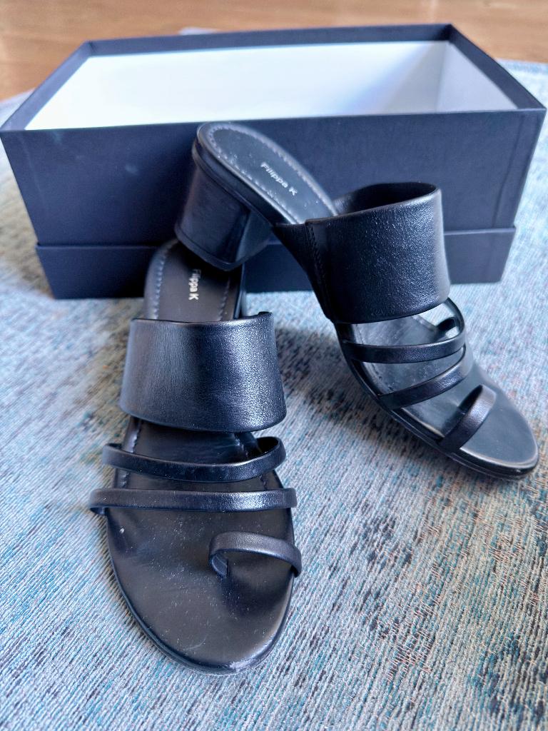Filippa K dames sandalen mt 36, Zwart, Nieuw, Filippa K, Sandalen of Muiltjes