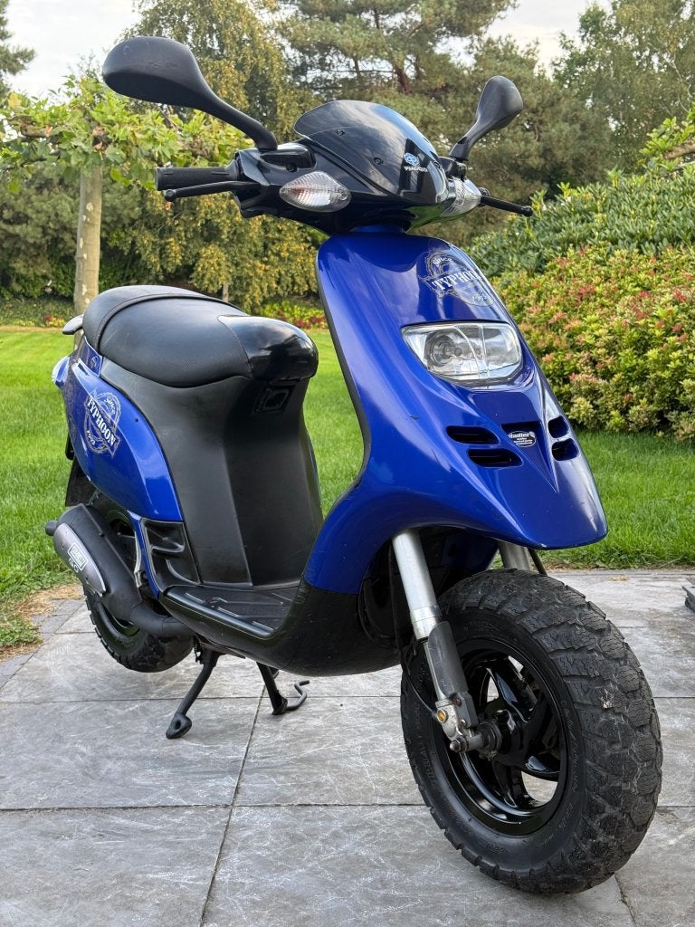 ⭐️Piaggio Typhoon donker blauw Brom Nederlands kenteken ⭐️, Niet ingevuld, Niet ingevuld, Niet ingevuld