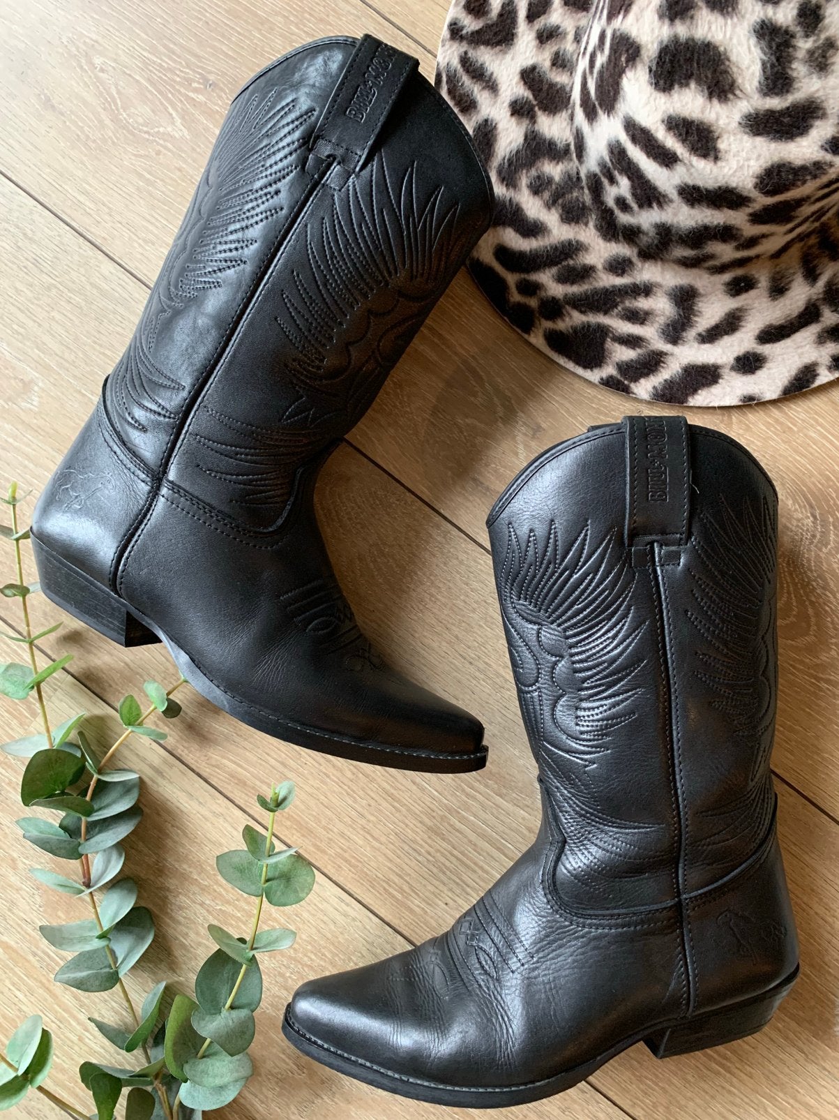 Bill Montana cowboylaarzen 39 western boots, Kleding | Dames, Hoge laarzen, -, Zwart, -