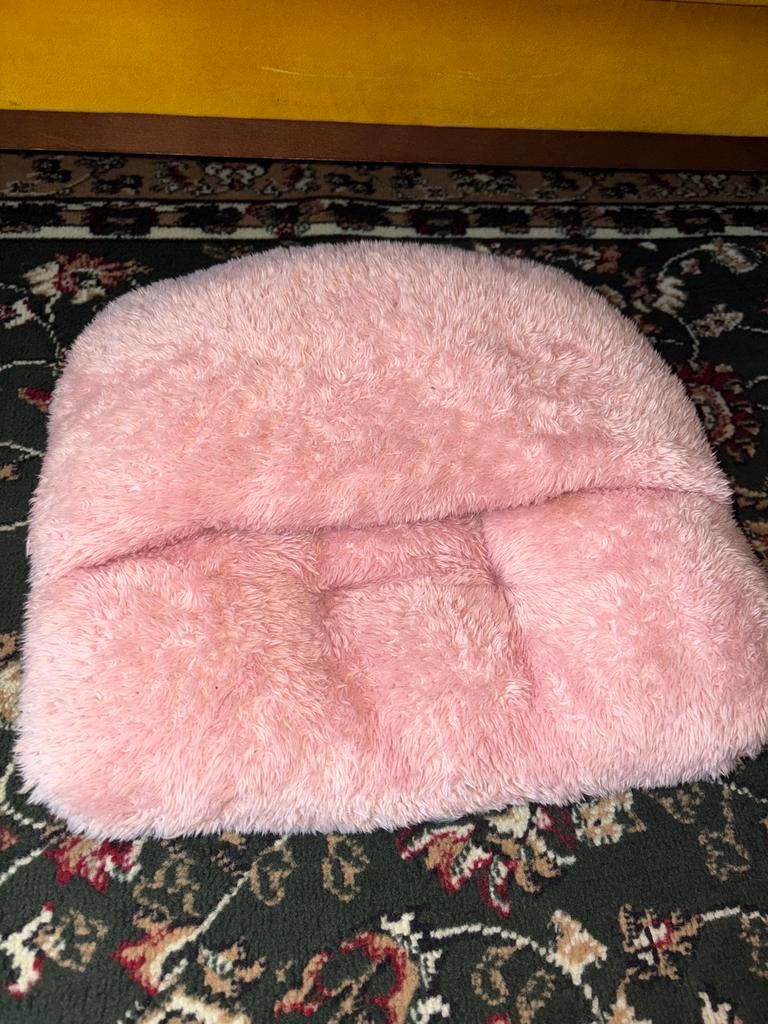 Roze Voetenkussen - Comfortabel en in goede staat, Ophalen of Verzenden, Gebruikt, Roze