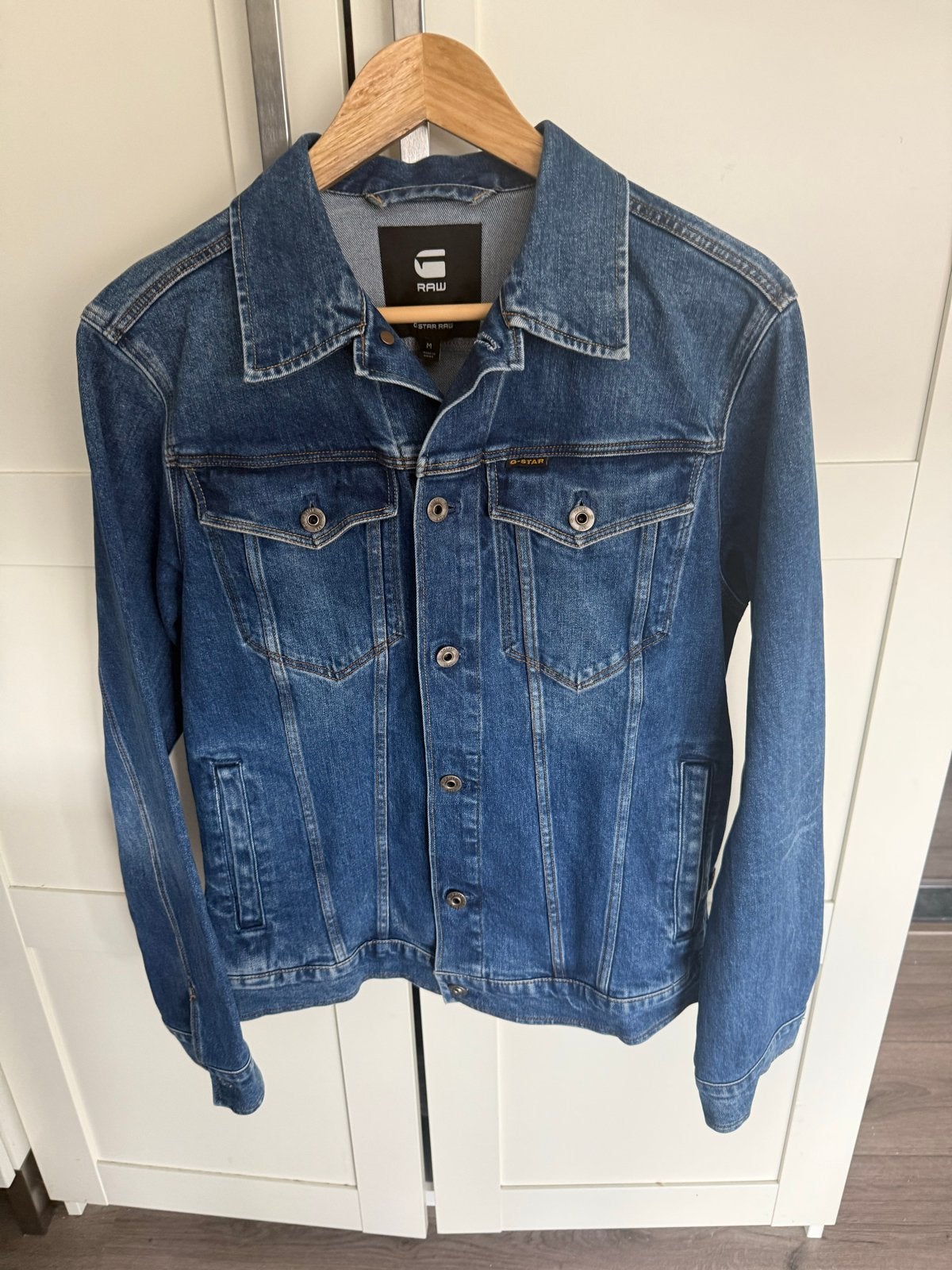 G-Star RAW spijkerjas maat M - Zo goed als nieuw, Ophalen of Verzenden, Zo goed als nieuw, Maat 48/50 (M), Blauw