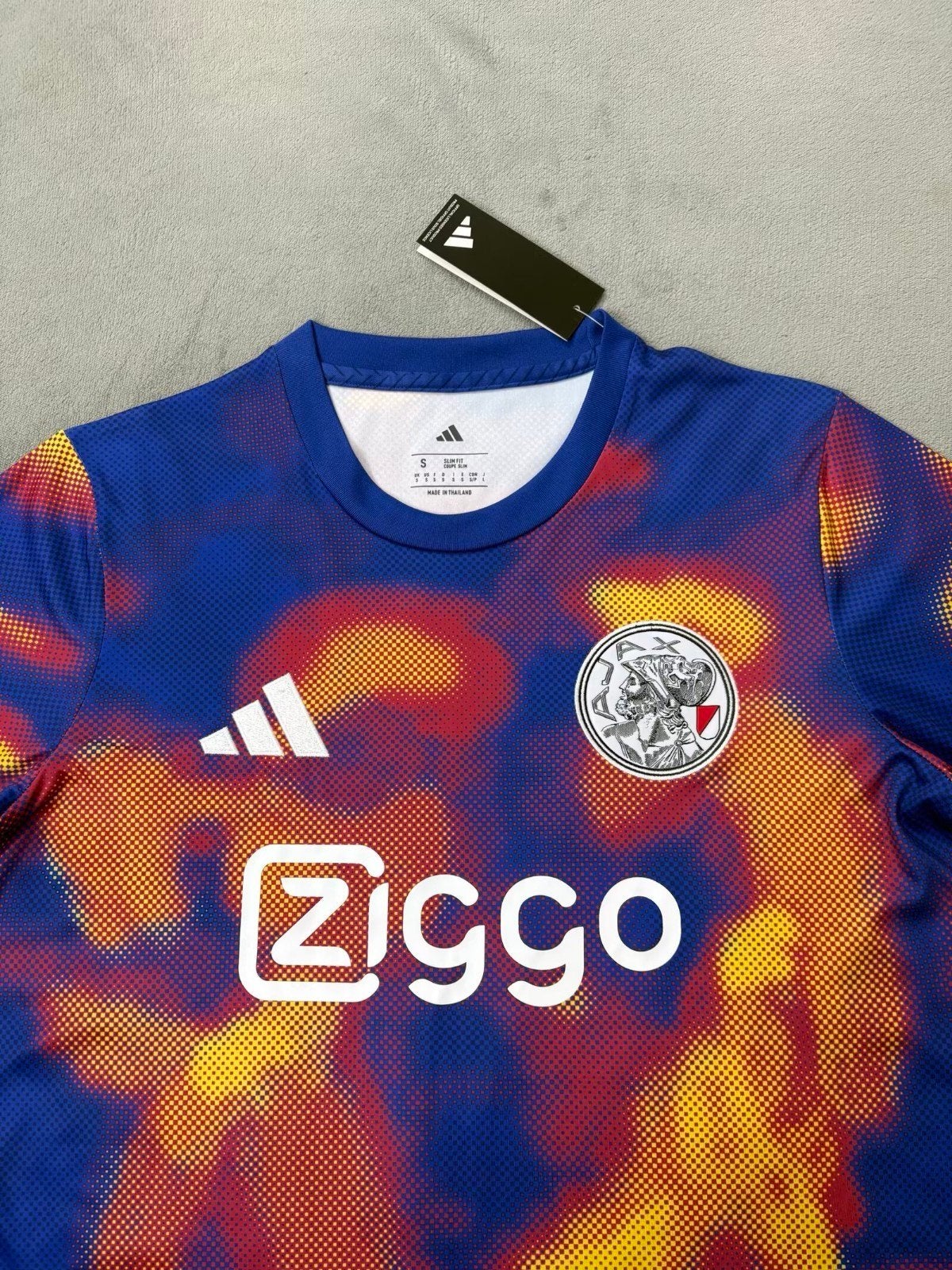 Ajax 25/26 Warm-Up Shirt Blauw - Nieuw! Fan Versie, Verzenden, Nieuw, Shirt