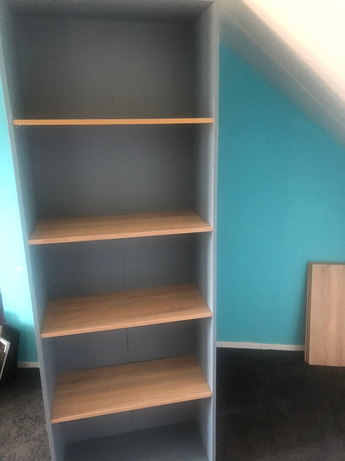 Gratis af te halen. Twee boekenkasten, Huis en Inrichting, Kasten | Boekenkasten, Ophalen, Gebruikt, 25 tot 50 cm, 50 tot 100 cm
