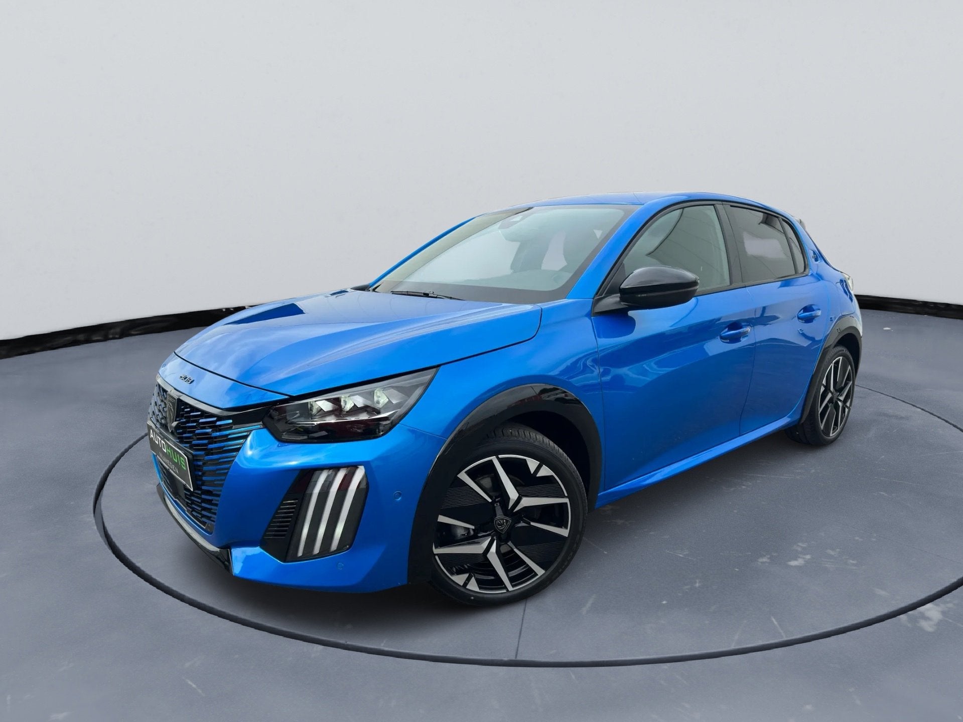 Peugeot 208 Hybrid 145 e-DCS6 GT Line Navigatiesysteem Camer, Auto's, 145 pk, 1203 kg, Gebruikt, Zwart